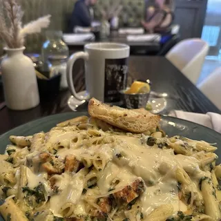 Cajun Shrimp and Chicken Pasta