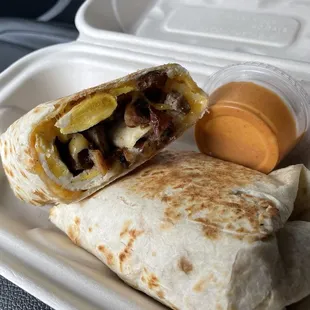 Breakfast burrito