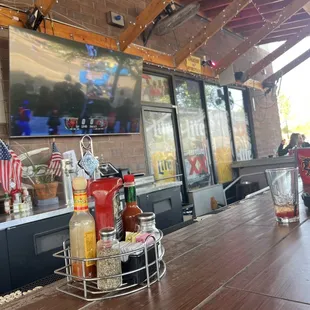 Bar outside