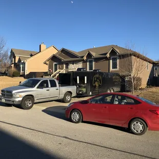 We can even back right into your driveway.