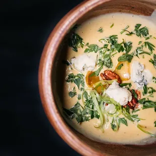 Parsnip Bisque - Specialty item from Offline Wine Dinner