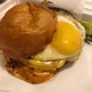 Fried Bologna Sandwich