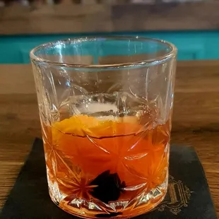 Smoky Old Fashioned