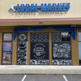 Local Market Store Front