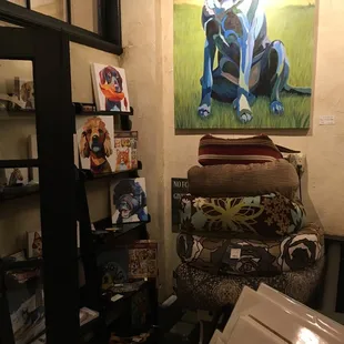 The dog corner