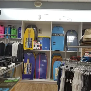 Neatly displayed