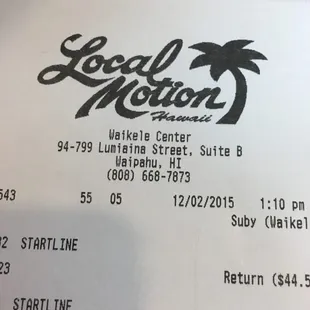 New address