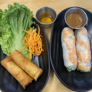 Shrimp Spring Rolls (2 pcs) Fried Egg Rolls