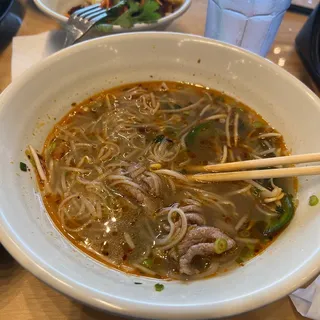 Eye Round Steak Pho