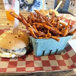 Bottom Burger Sweet Potato Fries