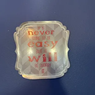 Bathroom Motivation