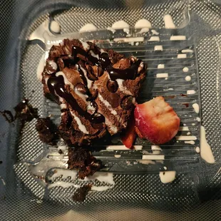 Warm Brownie ala mode