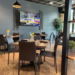 A seating area(across from us)