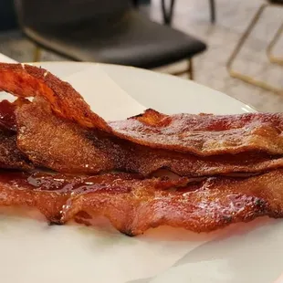 Candied bacon