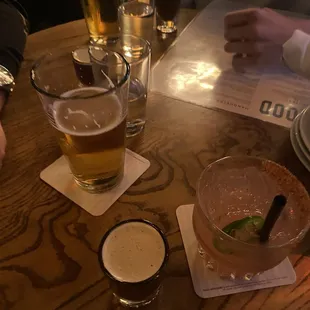 spicy guava marg. espresso shot. and beers.