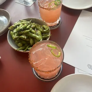 Spicy Garlic Edamame