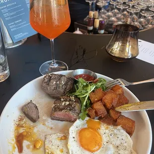 Steak and Eggs
