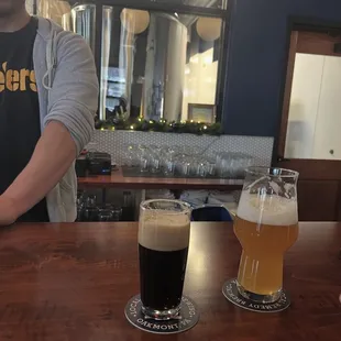 Nitro milk stout and Hefeweizen were both excellent!