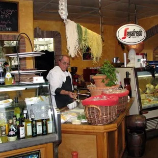 Sampino's amazing Italian Deli! Probably my favorite stop on the tour!!