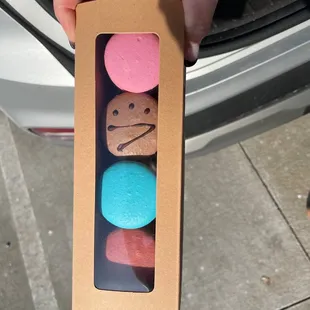 Locally made macarons
