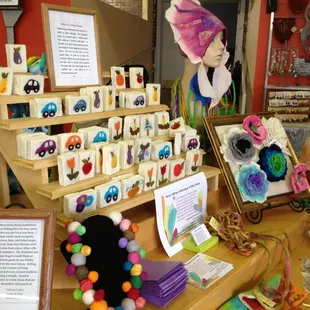 Felt soap!