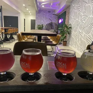 Tasting flight