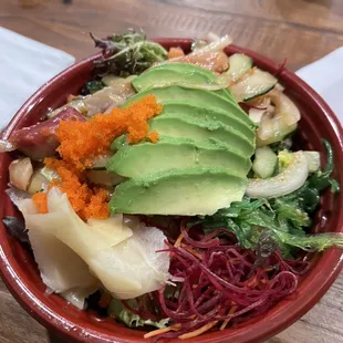 Rainbow Poke Bowl