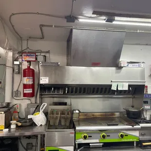 a commercial kitchen