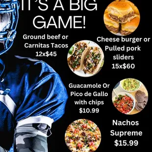Super bowl special this Sunday
