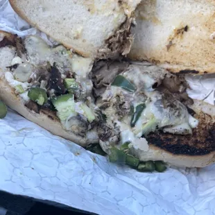 Philly cheesesteak