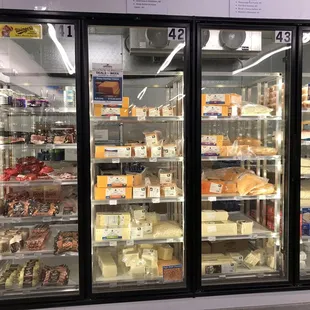 a refrigerated display case