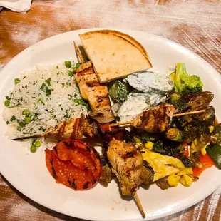 Chicken Local&apos;s Kabob Plate