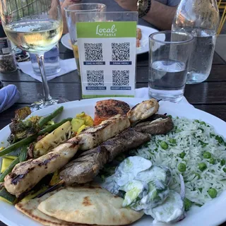 Local's Kabob Plate