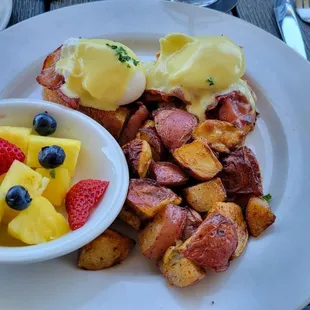 Prosciutto Eggs Benedict