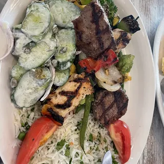 Local's Kabob Plate