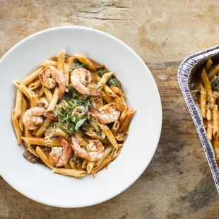 Our Penne Rustica with Shrimp