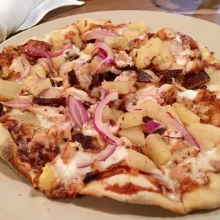 Teriyaki pizza