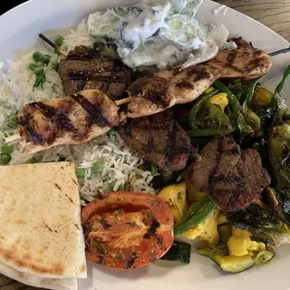 Local's Kabob Plate