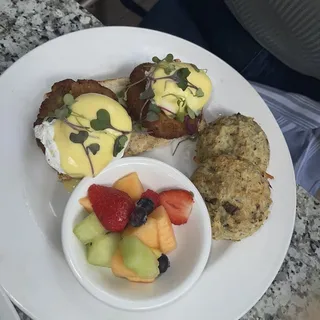 Crab Cakes Eggs Benedict