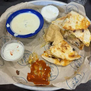 Buffalo Chicken Quesadilla