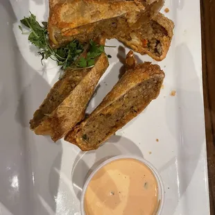 crawfish eggroll
