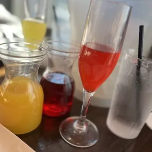 Mimosa ( cranberry juice &amp; orange juice)