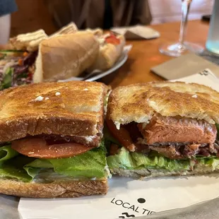 Salmon BLT