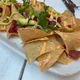 FRESH LINE CAUGHT SUSHI GRADE AHI - POKE STYLE TACO (2) (Copy)