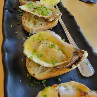 Broiled Oysters