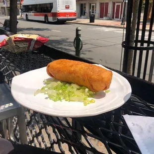 Cheesesteak Egg Roll