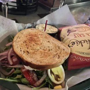 Smoked Trout Sandwich