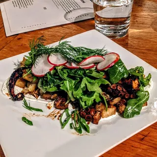 Chili Soy Glazed Octopus