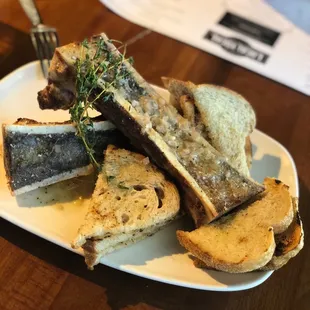 Bone marrow appetizer