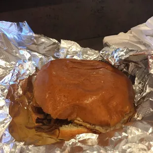 Brisket egg and cheese